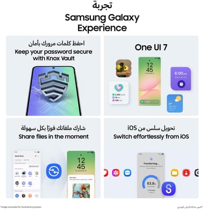 Samsung Galaxy A56 5G, Android Smartphone, 256GB Storage, 8GB RAM, Awesome Lightgray, 6x OS Upgrades, Large Display, Long Battery Life (UAE Version)_img_3