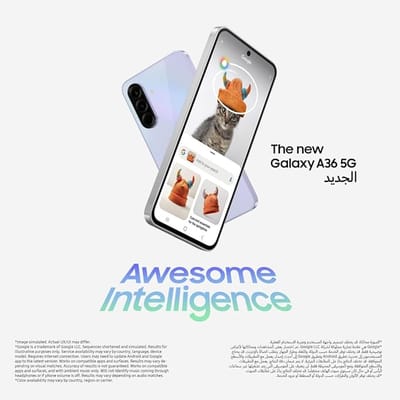Samsung Galaxy A36 5G, Android Smartphone, 256GB Storage, 8GB RAM, Awesome Black, 6x OS Upgrades, Large Display, Octa-Core Processor (UAE Version)_img_3
