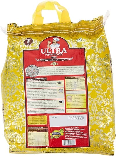 Ultra Mahmood XXL Basmati Rice, 5Kg_img_2