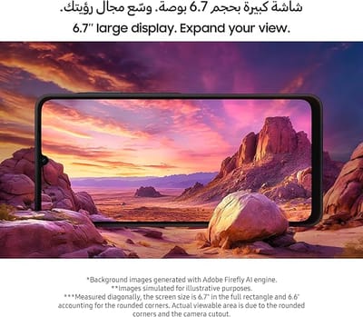 Samsung Galaxy A06 LTE, Android Smartphone, Dual SIM Mobile Phone, 4GB RAM, 64GB Storage, Black_img_6